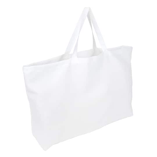 12 Pack: 22" Unfinished Sublimation Tote by Make Market®